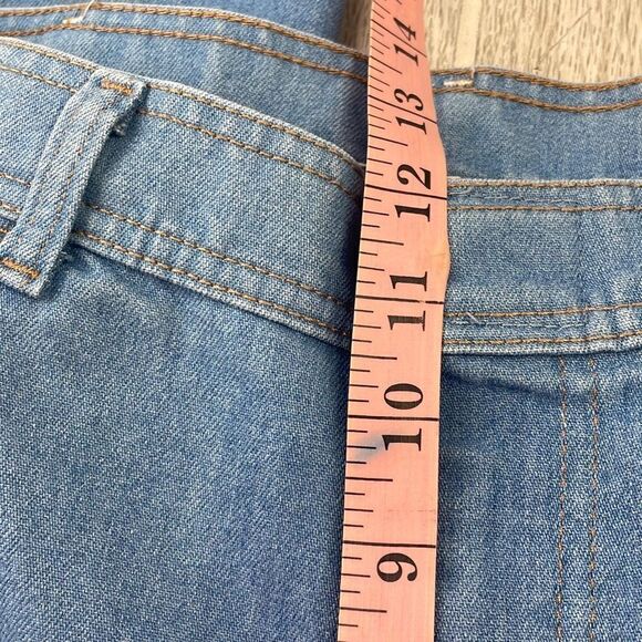 Vintage Wrangler® Men's Five Star Premium Regular Flex Dress Jeans Light Blue - Picture 10 of 13